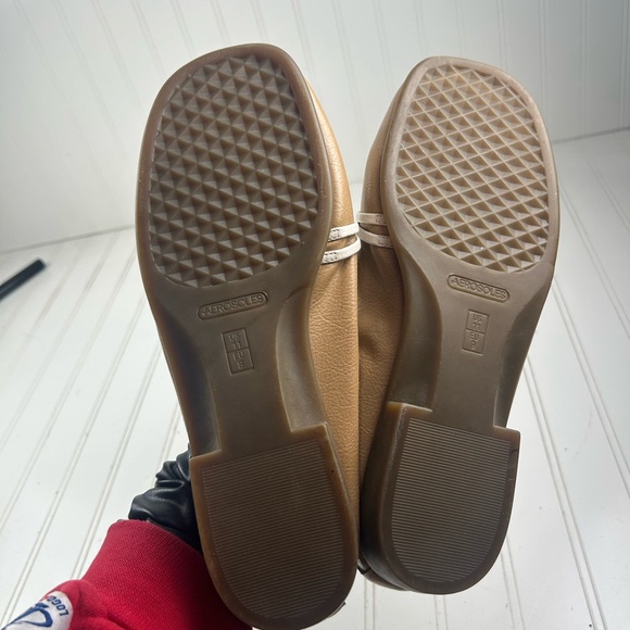 Aerosoles Beige Silver Dubious Slip-on Loafers Women’s Size 11M - Picture 4 of 11